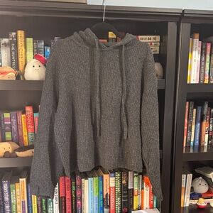 Quince Mongolian Cashmere Fisherman Pullover Hoodie